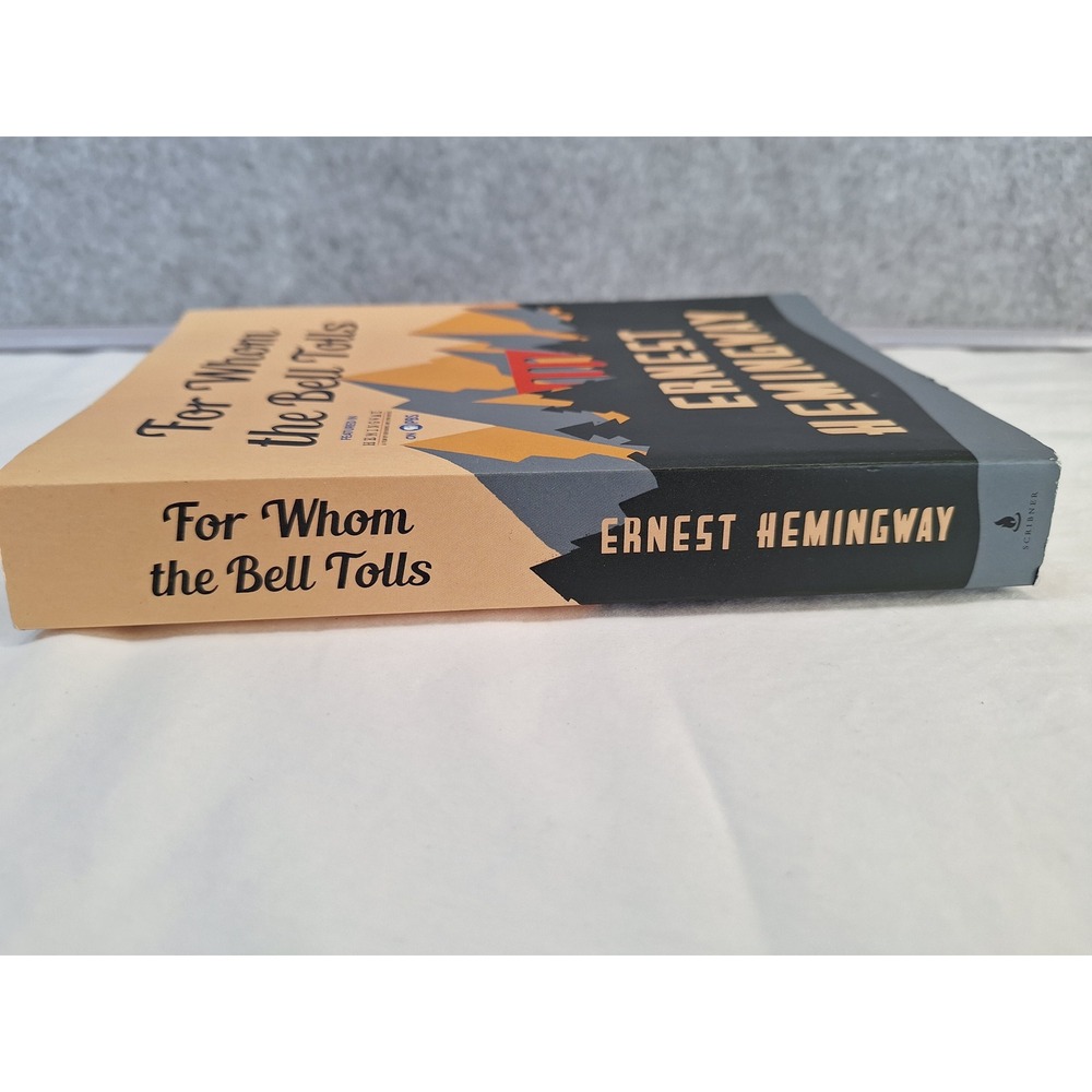 For Whom the Bell Tolls Ernest Hemingway Scribner Paperback 9780684803357 - Picture 3 of 5